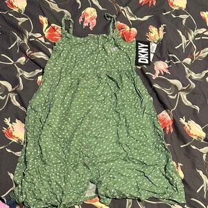 DKNY Olive Green Sundress